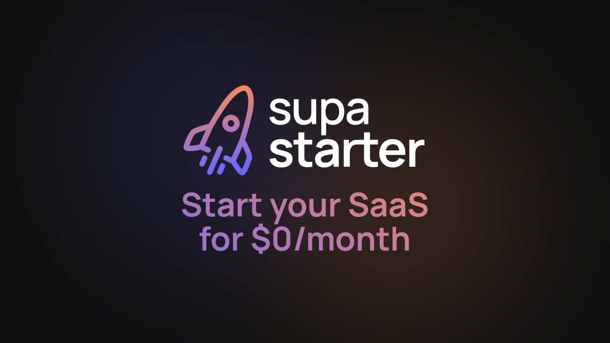 Start Your Saas For 0 Month рџљђ Supastarter Ship Your Saas In Days Start Your Saas For 0 Month рџљђ Supastarter Ship Your Saas In Days